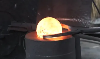 Air Hammer Forged Grinding Steel Ball